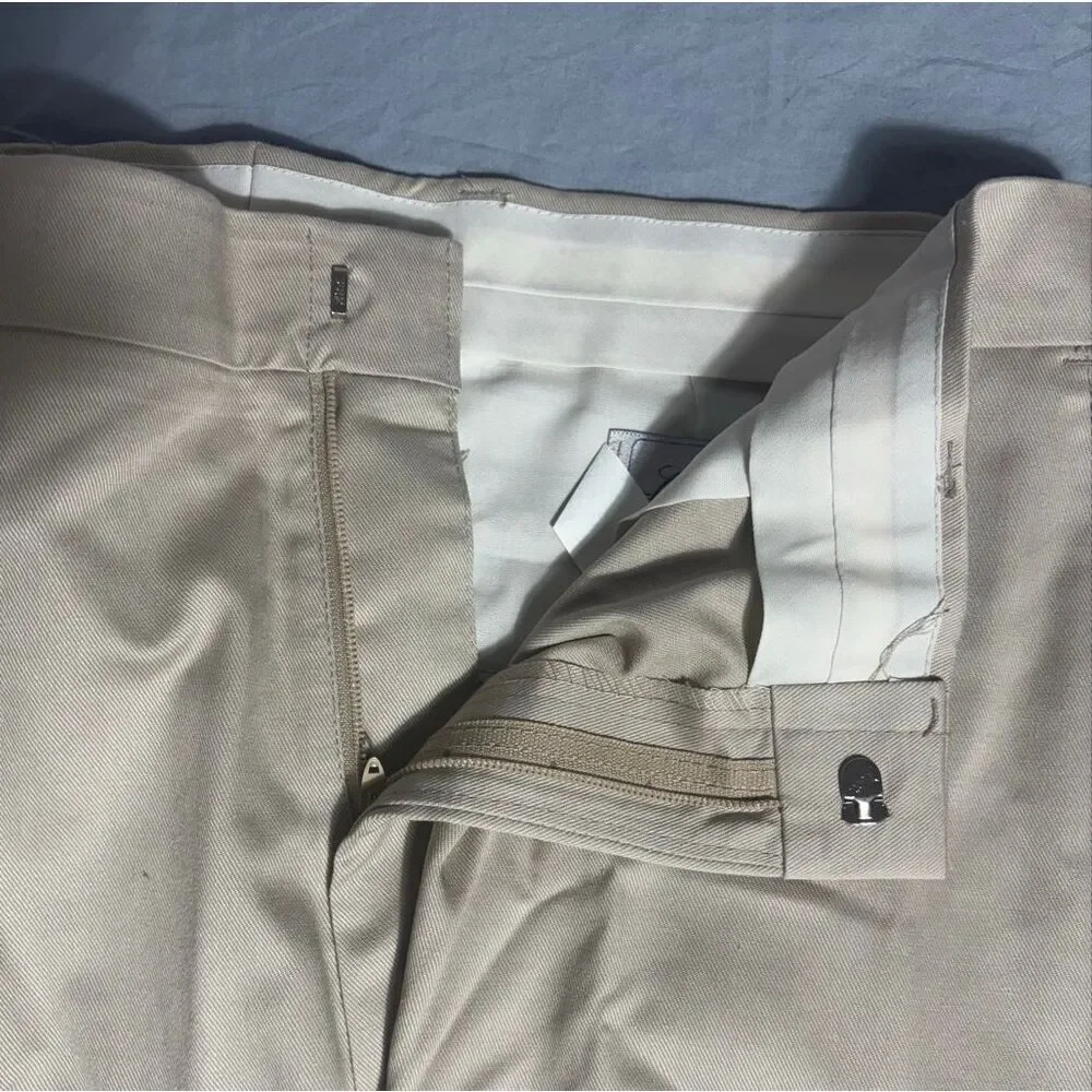 Levis Travelers Dress Pants Mens 36x32 Tan Brown Straight